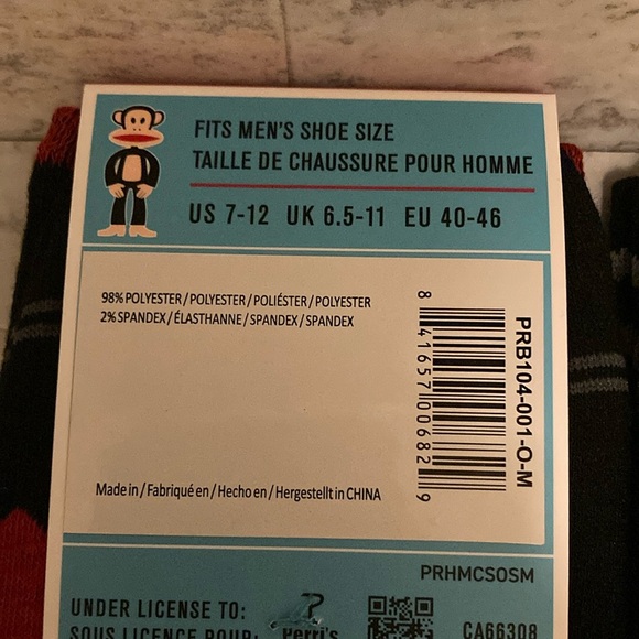 Paul Frank Julius the Monkey Men’s Sock Bundle - Picture 4 of 13